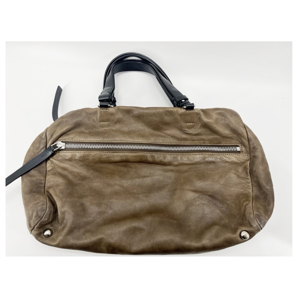 Marni Dark Brown Leather Handbag Made in Italy